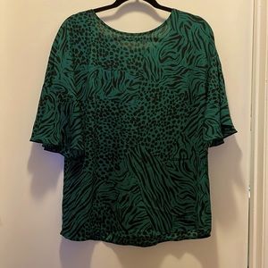 Cabi purr blouse - size Small
